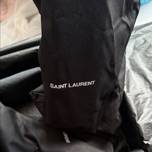 Saint Laurent Classic Black Gloves